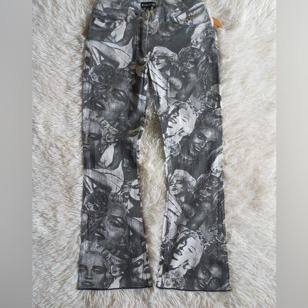 Vintage RARE Madonna & Marilyn Monroe Bebe Jeans
